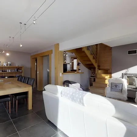 Apartment Duplex Cosy Pres Des Pistes Avec Jardin Et Terrain De Jeux, 4 Chambres, Balcon, Pets Non Admis - Fr-1-467-57 *